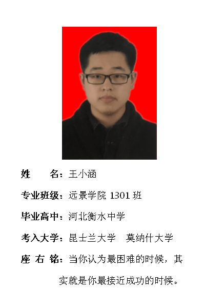 0638太阳集团官网2017届5名毕业生同时获得国内外多所大学录取通知