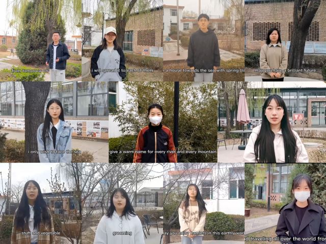 【完满演绎·课堂篇】面朝大海,春暖花开——记海子诗歌诵读活动