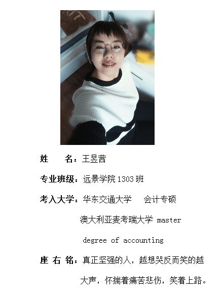 0638太阳集团官网2017届5名毕业生同时获得国内外多所大学录取通知
